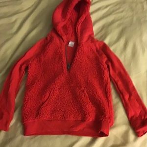 Girl half zip hoodie